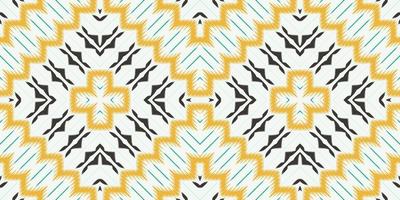 Batik Textile ikat print seamless pattern digital vector design for Print saree Kurti Borneo Fabric border brush symbols swatches designer