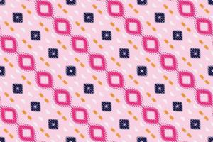 Batik Textile Motif ikat seamless pattern digital vector design for Print saree Kurti Borneo Fabric border brush symbols swatches party wear
