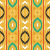 ikat diseña patrones sin fisuras de arte tribal. étnico geométrico batik ikkat vector digital diseño textil para estampados tela sari mogol cepillo símbolo franjas textura kurti kurtis kurtas