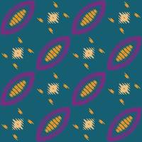 Batik Textile ikat triangle seamless pattern digital vector design for Print saree Kurti Borneo Fabric border brush symbols swatches designer