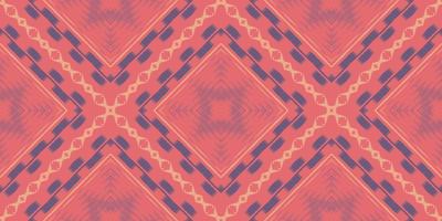 Ikkat or ikat chevron batik textile seamless pattern digital vector design for Print saree Kurti Borneo Fabric border brush symbols swatches designer