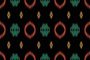 ikat puntos patrón sin fisuras de África tribal. étnico geométrico batik ikkat vector digital diseño textil para estampados tela sari mogol cepillo símbolo franjas textura kurti kurtis kurtas