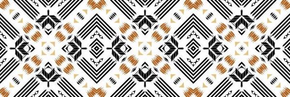 Ikat diamond batik textile seamless pattern digital vector design for Print saree Kurti Borneo Fabric border brush symbols swatches designer