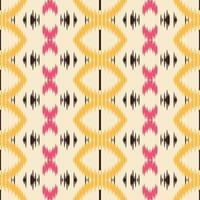Motif ikat chevron batik textile seamless pattern digital vector design for Print saree Kurti Borneo Fabric border brush symbols swatches designer