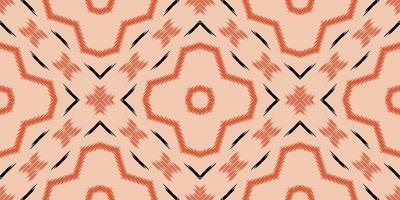 étnico ikat flores batik textil patrón sin costuras diseño de vector digital para imprimir saree kurti borde de tela símbolos de pincel de borde diseñador de muestras