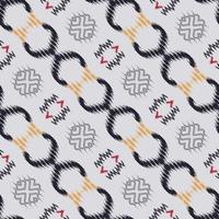 Batik Textile ikat fabric seamless pattern digital vector design for Print saree Kurti Borneo Fabric border brush symbols swatches designer