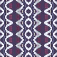 tela ikat batik textil patrón sin costuras diseño vectorial digital para imprimir saree kurti borde de tela de borneo símbolos de pincel muestras ropa de fiesta vector