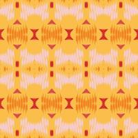 Motif ikat prints seamless pattern digital vector design for Print saree Kurti Borneo Fabric border brush symbols swatches stylish