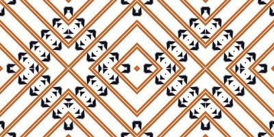 Batik Textile Motif ikat flowers seamless pattern digital vector design for Print saree Kurti Borneo Fabric border brush symbols swatches designer