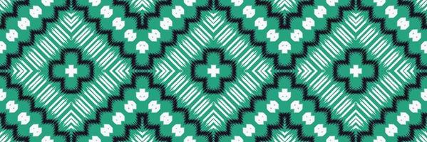 Batik Textile ikat Aztec seamless pattern digital vector design for Print saree Kurti Borneo Fabric border brush symbols swatches cotton