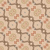 Ethnic ikat triangle batik textile seamless pattern digital vector design for Print saree Kurti Borneo Fabric border brush symbols swatches designer