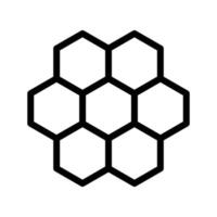 ilustración de vector de colmena de miel en un fondo. símbolos de calidad premium. iconos vectoriales para concepto y diseño gráfico.