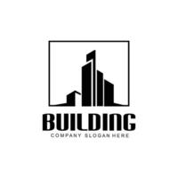 Home Design Logo, Building Logo, Property And Construction Company Icon vector