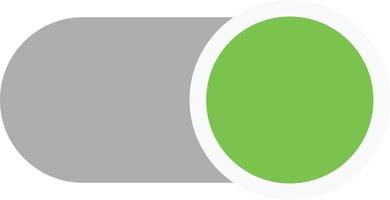 switch on button vector