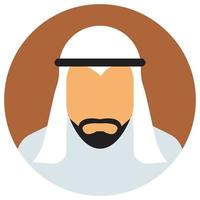 Ramadan icon for arab people. vector