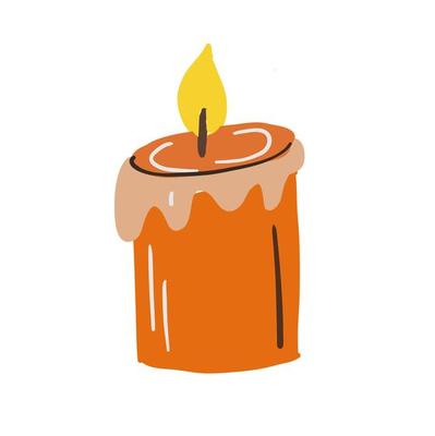 Free candle flame - Vector Art Free candle flame - Vector Art