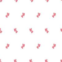 Hearts pattern.Vector pattern with hand drawn hearts for packaging, textiles, wrapping paper, scrap, fabrics vector