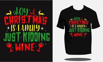 diseño de camiseta de navidad o camiseta de tipografía de navidad y diseño de camiseta de santa o vector