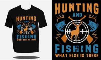 diseño de camiseta de caza o plantilla de diseño de camiseta de caza o vector de caza para camiseta