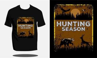 Hunting T shirt Design or Hunting T shirt Design Template or Hunting Vector for t shirt