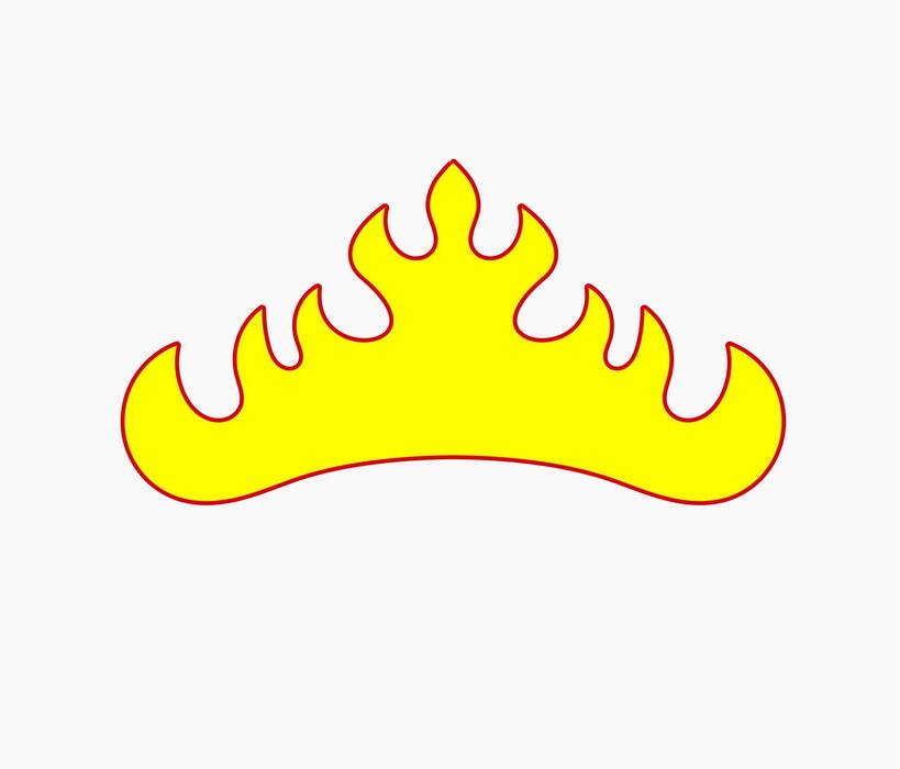 Siger Lampung, a typical icon of the Lampung region. regions in Indonesia  15633158 Vector Art at Vecteezy