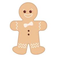 Sweets Gingerbread man vector