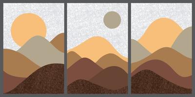 fondo japonés con vector de patrón de onda de línea. plantilla abstracta con patrón geométrico. diseño de diseño de montaña en estilo oriental.