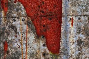 Detailed close up surface of rusty metal and steel with lots of corrosion in high resolution photo