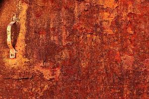 Detailed close up surface of rusty metal and steel with lots of corrosion in high resolution photo
