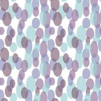 Vector pattern with blue and purple transparent ovals