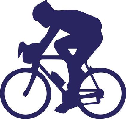 Cyclist Silhouette Vector Art, Icons, and Graphics for Free Download