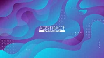 Abstract Blue Waves vector