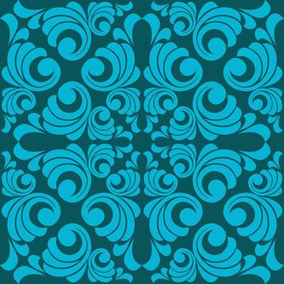 Vector damask vintage baroque scroll ornament swirl. Victorian monogram heraldic shield swirl. Retro floral leaf pattern border foliage antique  acanthus calligraphy engraved tattoo. seamless pattern