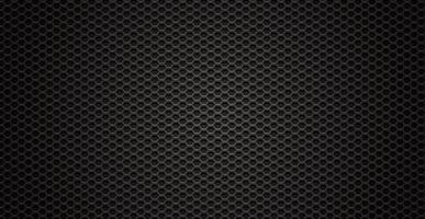 Black perforated metal background. Metal texture steel, carbon fiber background. Perforated sheet metal. vector