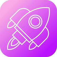 Rocket Vector Icon