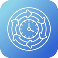 Processing Time Vector Icon