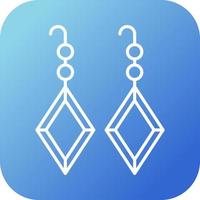 Earrings Vector Icon