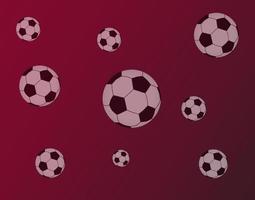 Background Qatar Football 2022 vector