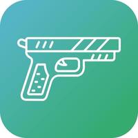 Pistol Vector Icon