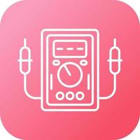 Voltmeter Vector Icon