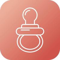 Pacifier Vector Icon