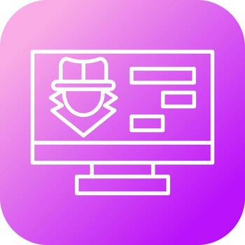 icono de vector de piratería