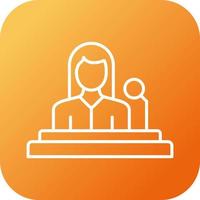Lectern Vector Icon