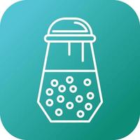 Salt Shaker Vector Icon