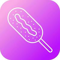 Corndog Vector Icon