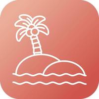 Island Vector Icon