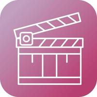 Clapperboard Vector Icon