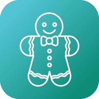 Gingerbread Vector Icon