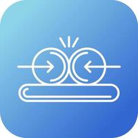 Collision Vector Icon