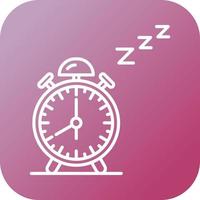 Sleep Time Vector Icon